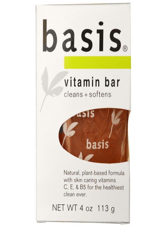 Basis, Vitamin Bar Soap, 4 oz (113 g)(pack of 3)